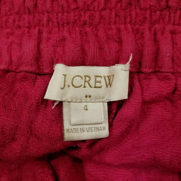 Raspberry J. Crew Shorts - Picture 3 of 4